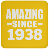 86th Birthday Amazing Since 1938 - Drink Coaster