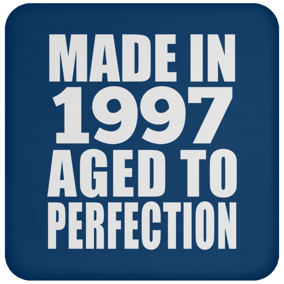 27th Birthday Made In 1997 Aged to Perfection - Drink Coaster