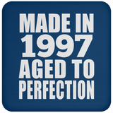 27th Birthday Made In 1997 Aged to Perfection - Drink Coaster