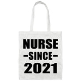 Nurse Since 2021 - Tote Bag White