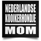 Nederlandse Kooikerhondje Mom - Poster Square