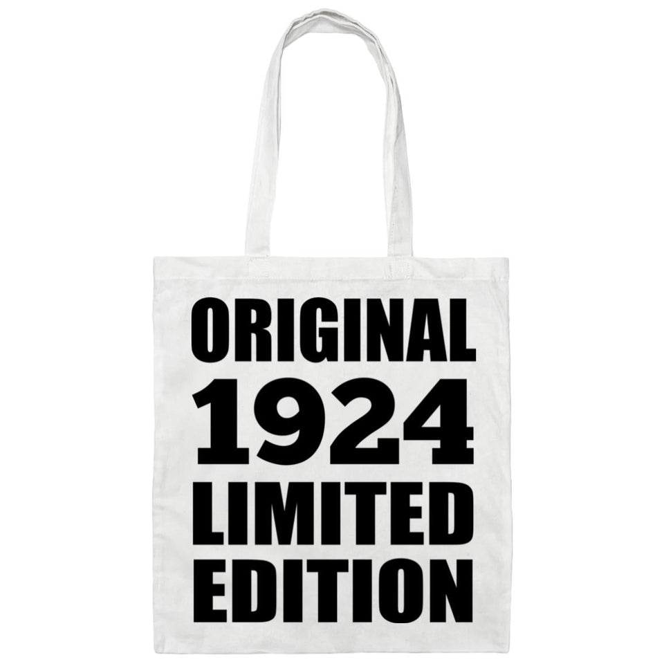 100th Birthday Original 1924 Limited Edition - Tote Bag White