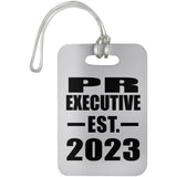 PR Executive Established EST. 2023 - Luggage Bag Tag