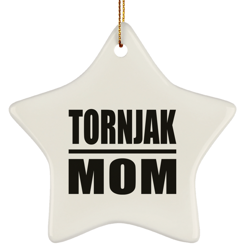 Tornjak Mom - Star Ornament