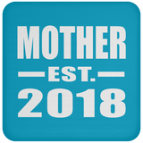 Mother Established EST. 2018 - Drink Coaster