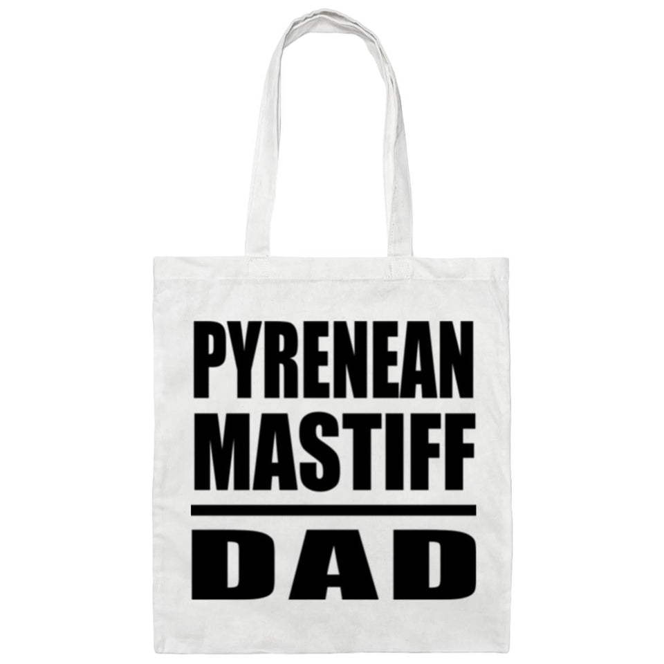 Pyrenean Mastiff Dad - Tote Bag White