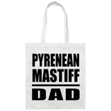 Pyrenean Mastiff Dad - Tote Bag White