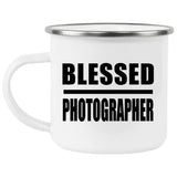 Blessed Photographer - 12oz Camping Mug