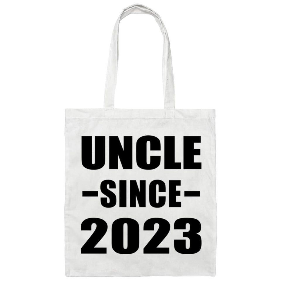 Uncle Since 2023 - Tote Bag White