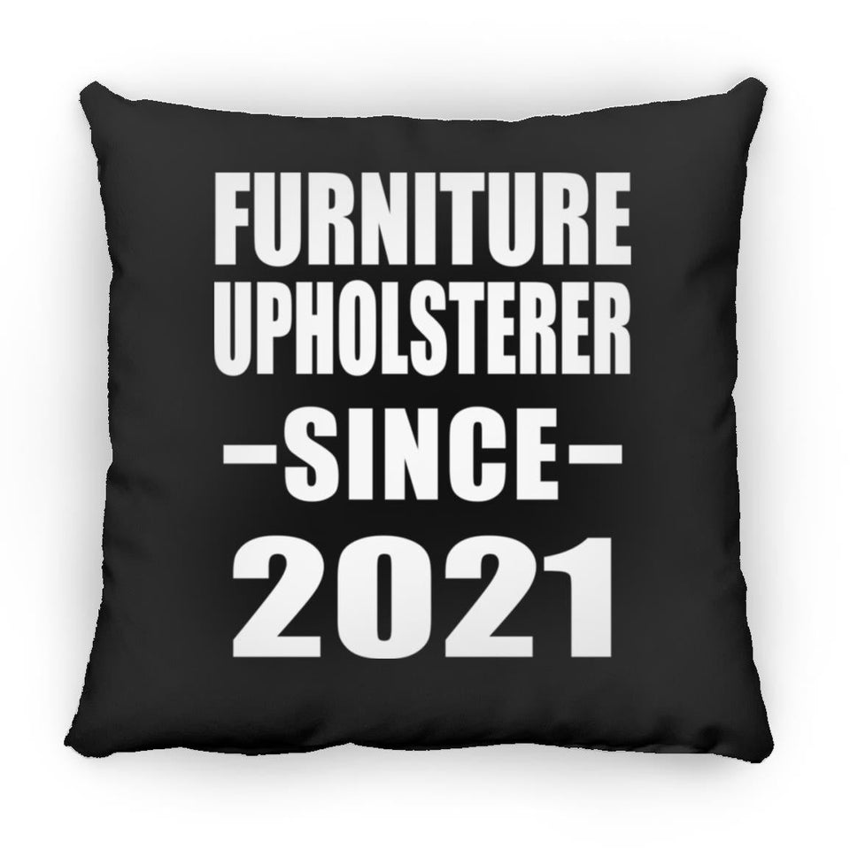 Furniture Upholsterer Since 2021 - Throw Pillow Black