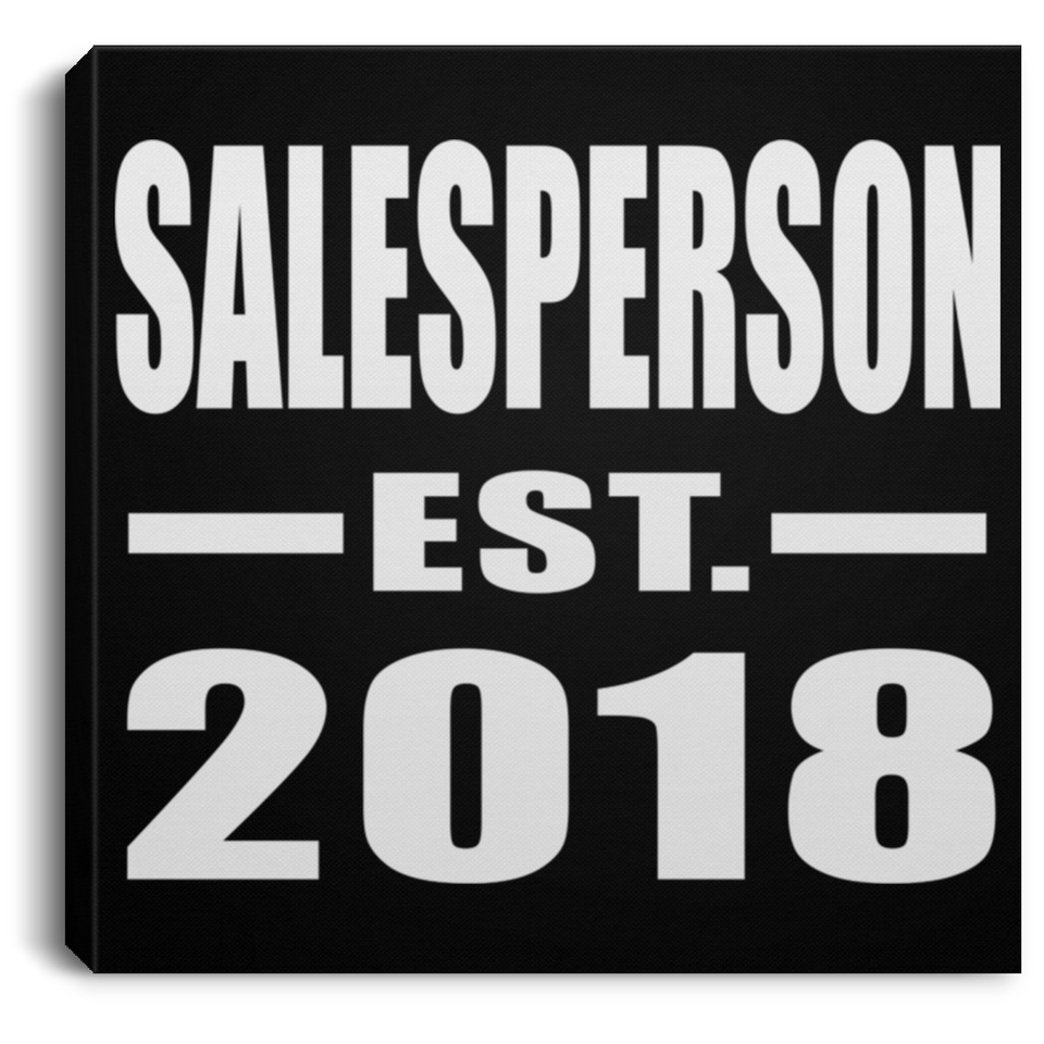 Salesperson Established EST. 2018 - Canvas Square