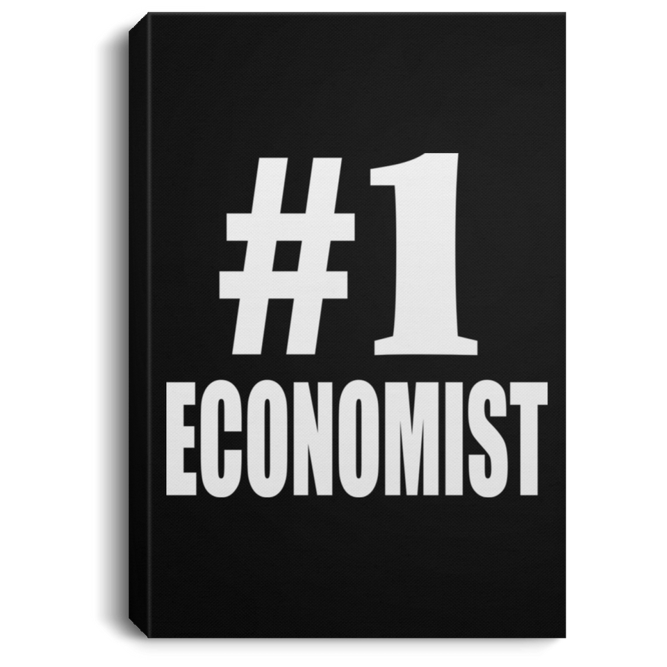 Number One #1 Economist - Canvas Portrait