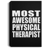 Most Awesome Physical Therapist - Canvas Portrait