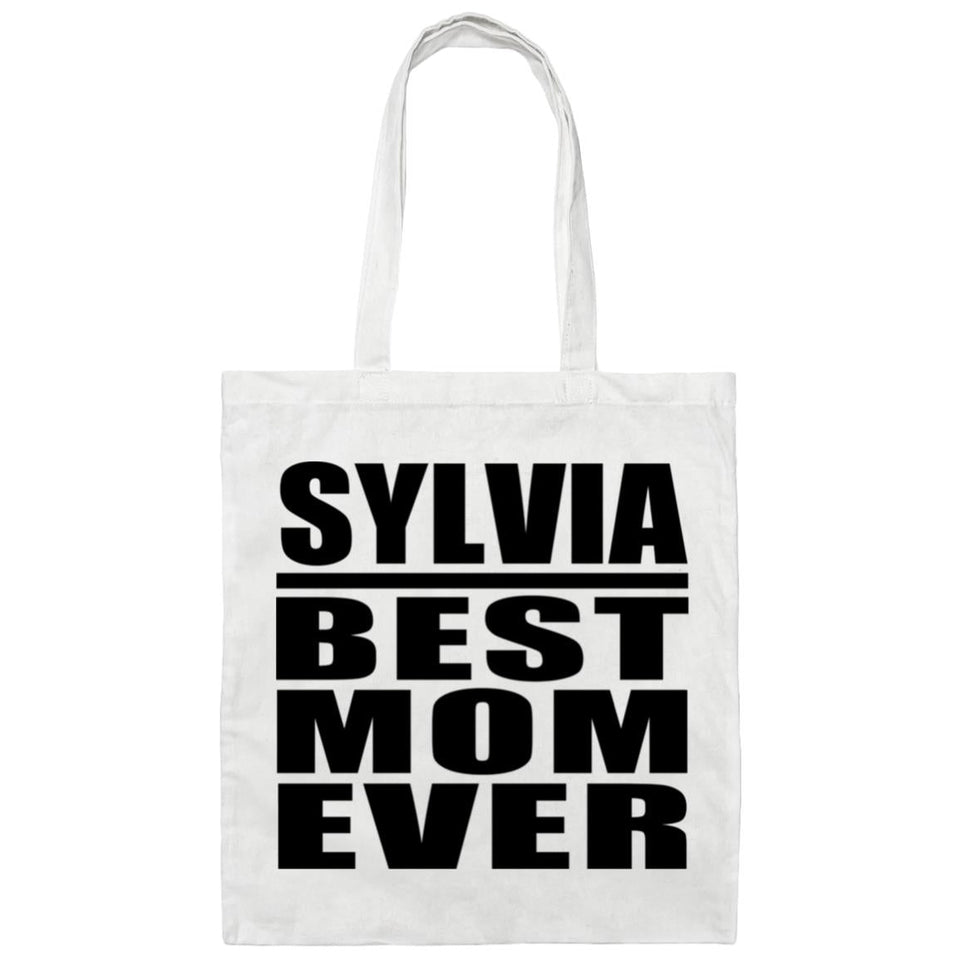 Sylvia Best Mom Ever - Tote Bag White
