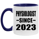 Physiologist Since 2023 - 11oz Accent Mug Purple
