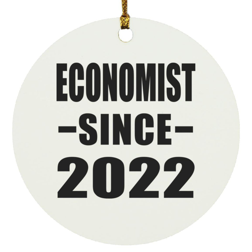 Economist Since 2022 - Circle Ornament