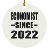 Economist Since 2022 - Circle Ornament