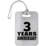3rd Anniversary 3 Years Anniversary - Luggage Bag Tag