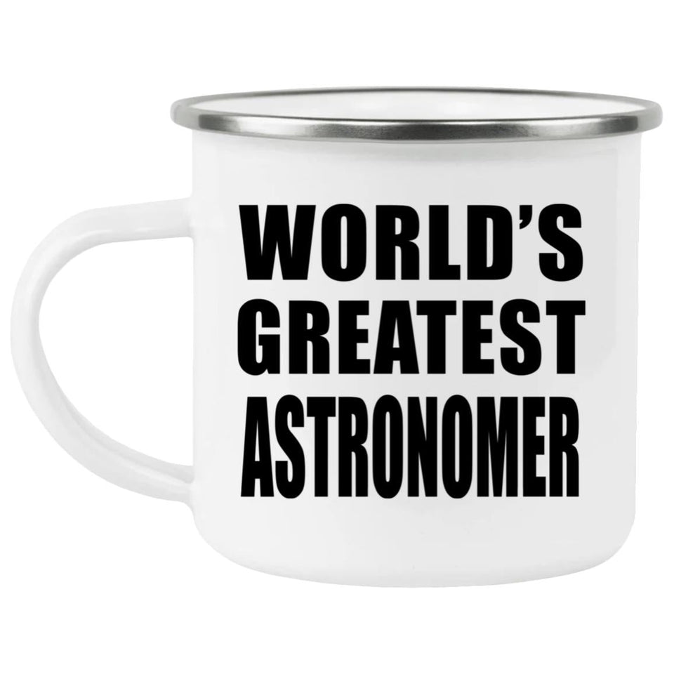 World's Greatest Astronomer - 12oz Camping Mug
