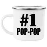 Number One #1 Pop-Pop - 12oz Camping Mug