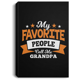 My Favorite People Call Me Grandpa - Canvas Portrait