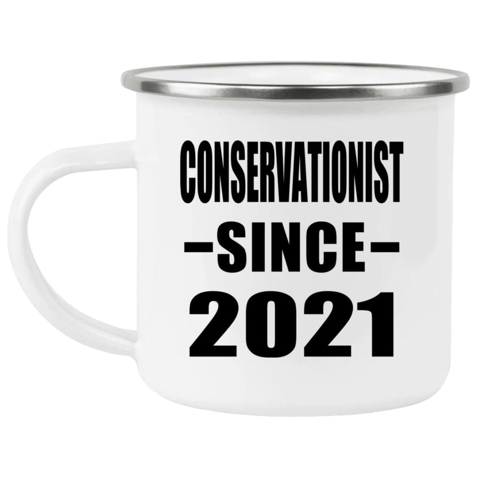 Conservationist Since 2021 - 12oz Camping Mug
