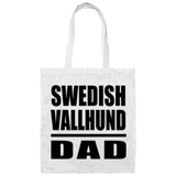 Swedish Vallhund Dad - Tote Bag White