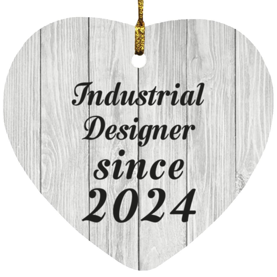Industrial Designer Since 2024 - Heart Ornament F