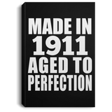 113th Birthday Made In 1911 Aged To Perfection - Canvas Portrait