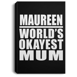 Maureen World's Okayest Mum - Canvas Portrait