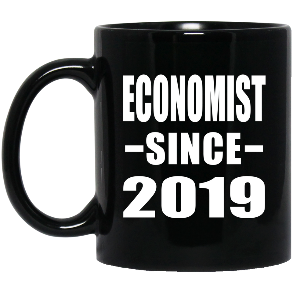 Economist Since 2019 - 11oz Coffee Mug Black