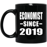 Economist Since 2019 - 11oz Coffee Mug Black