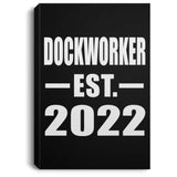 Dockworker Established EST. 2022 - Canvas Portrait