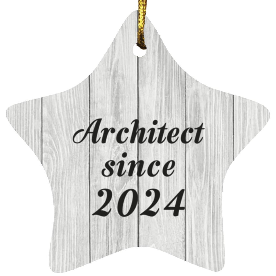 Architect Since 2024 - Star Ornament F