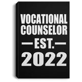 Vocational Counselor Established EST. 2022 - Canvas Portrait