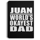 Juan World's Okayest Dad - Canvas Portrait