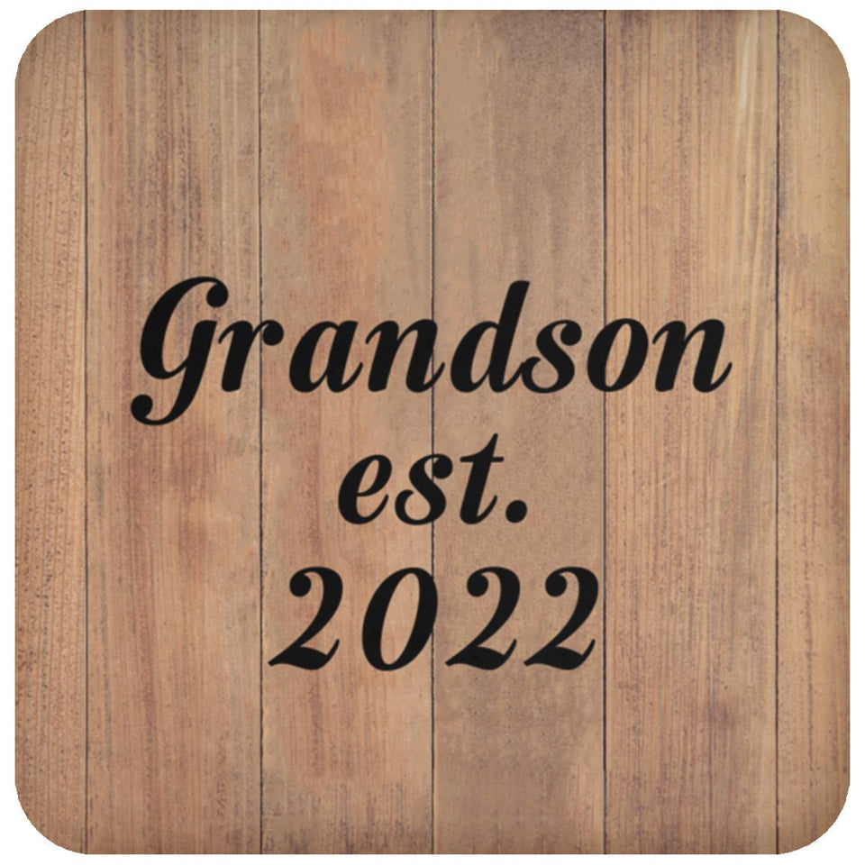 Grandson Established EST. 2022 - Drink Coaster C
