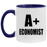 A+ Economist - 11oz Accent Mug Purple