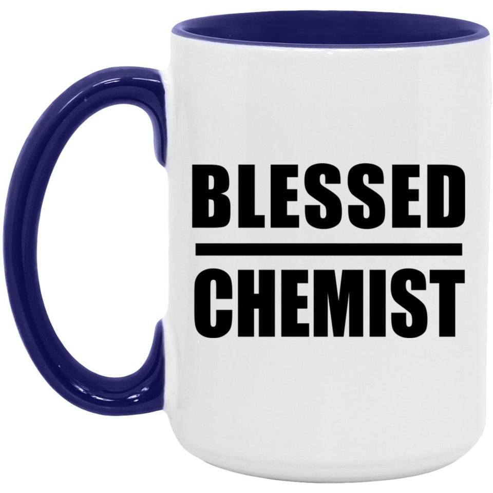 Blessed Chemist - 15oz Accent Mug Purple