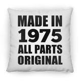 49th Birthday Made in 1975 All Parts Original - Throw Pillow