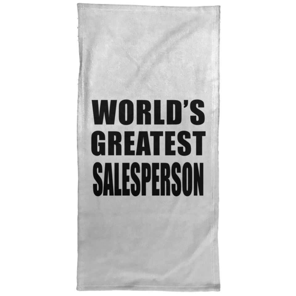 World's Greatest Salesperson - Hand Towel