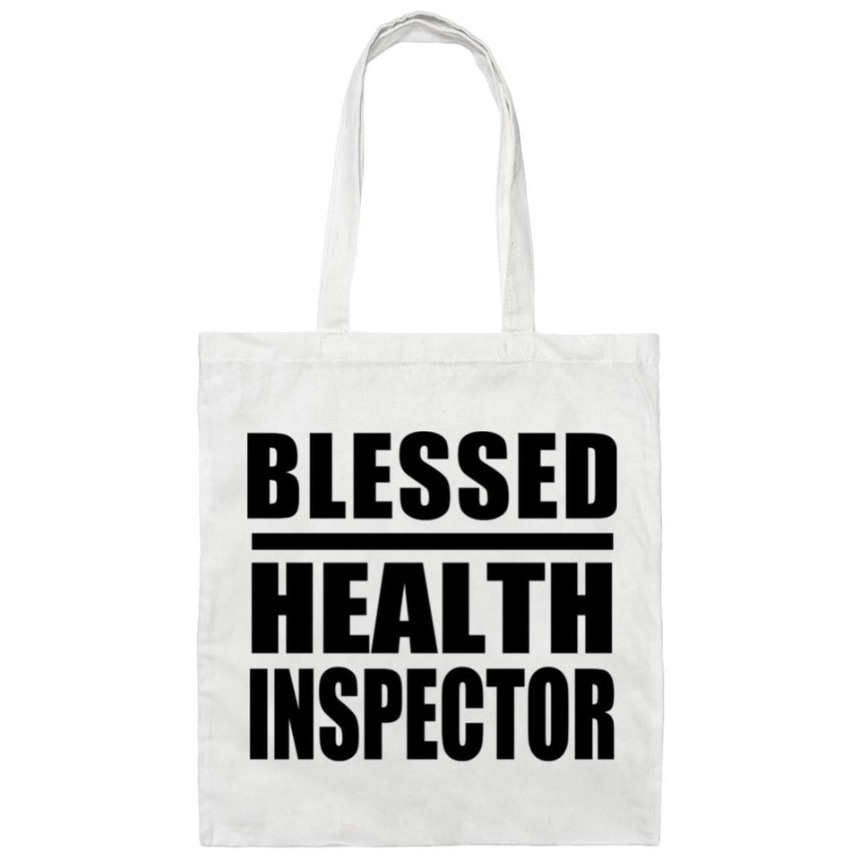Blessed Health Inspector - Tote Bag White