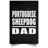 Portuguese Sheepdog Dad - Poster Portrait