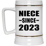 Niece Since 2023 - Beer Stein