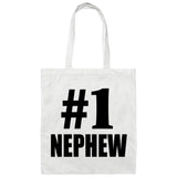 Number One #1 Nephew - Tote Bag White