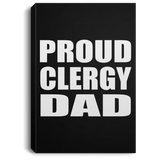 Proud Clergy Dad - Canvas Portrait