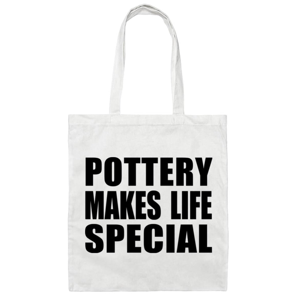 Pottery Makes Life Special - Tote Bag White