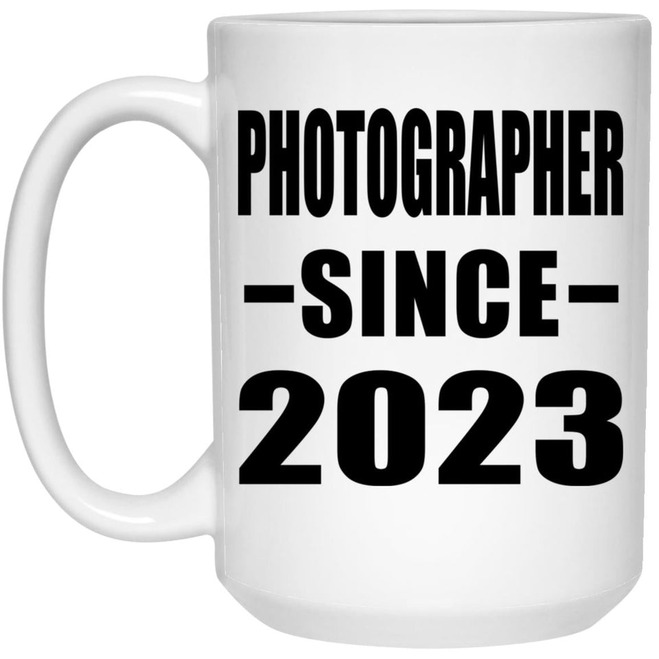 Photographer Since 2023 - 15oz Coffee Mug