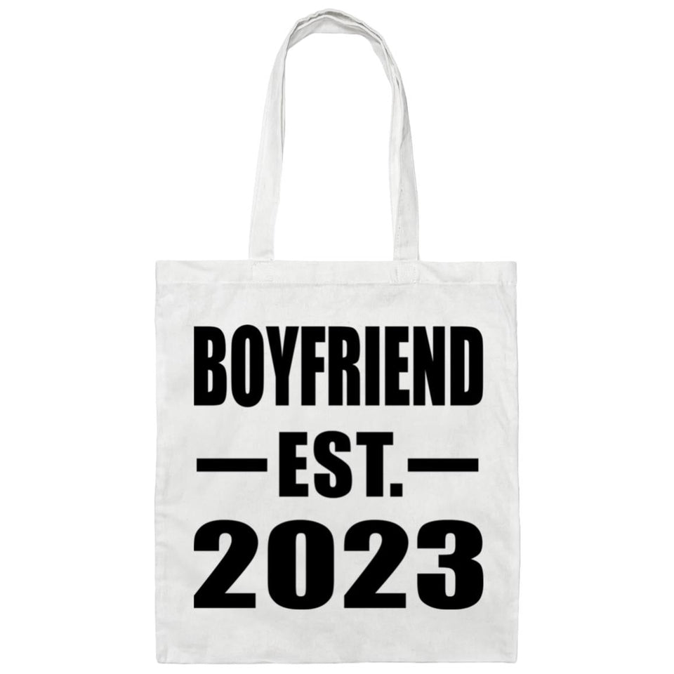 Boyfriend Established EST. 2023 - Tote Bag White