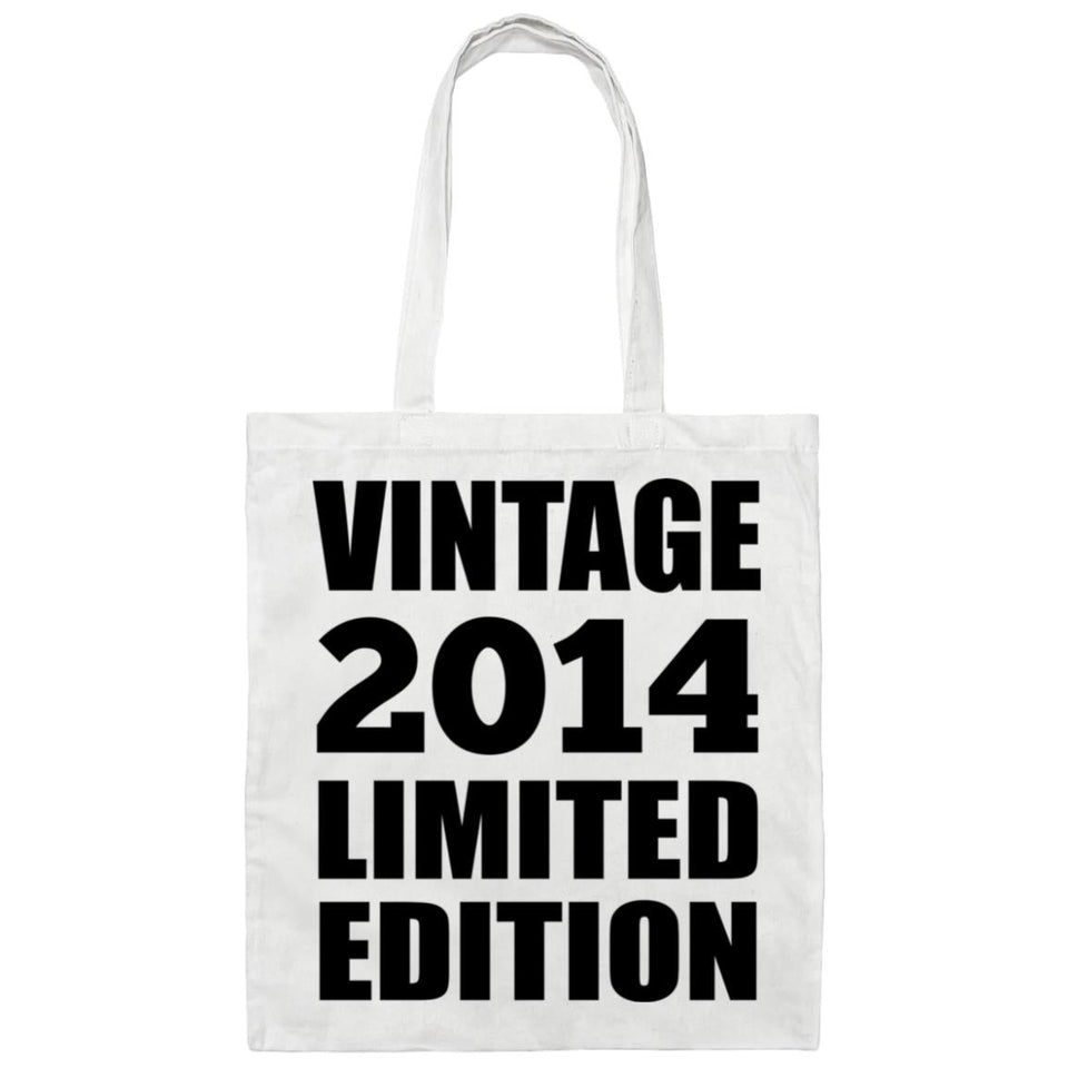 10th Birthday Vintage 2014 Limited Edition - Tote Bag White